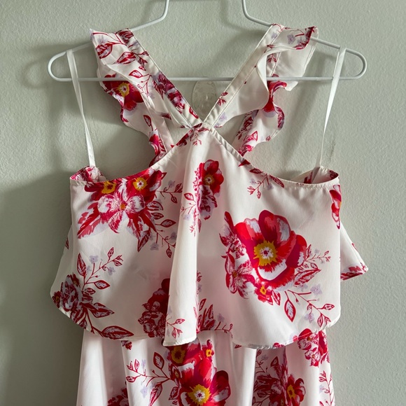 Tularosa Santorini Midi Dress in Fuchsia Bloom Size XS - Picture 5 of 11